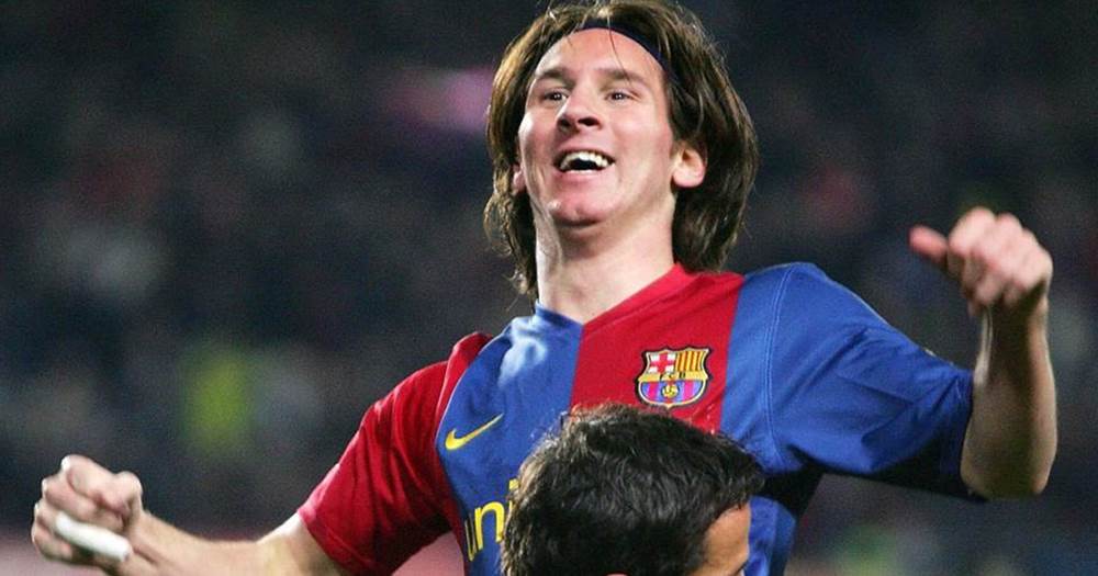 Aos 13 anos, Messi chamou a atenção do FC Barcelona